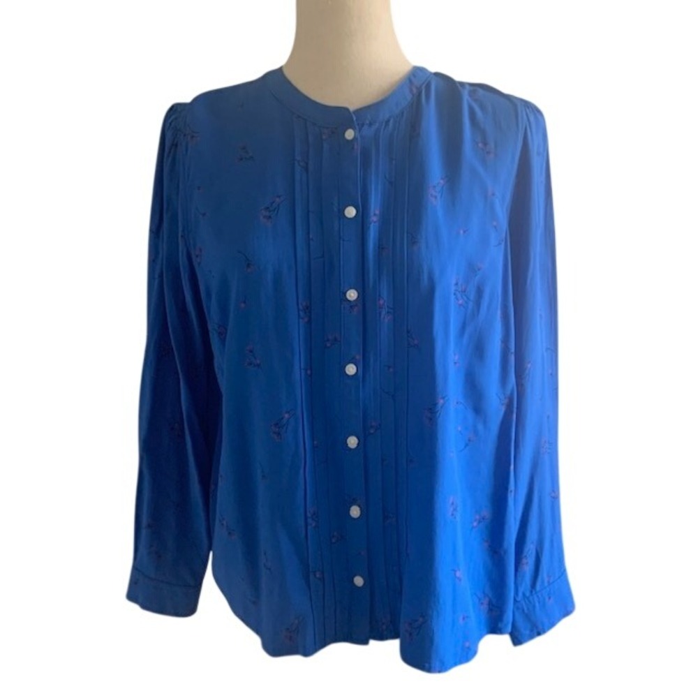 Levi's Button Up Top L NWOT Romantic Minimalist Coastal Chic Boho Summer Floral